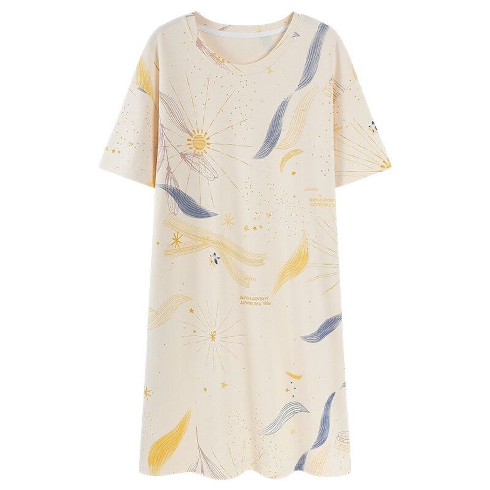 Cotton Pajamas Nightgown Sleepwear SleepShirt Sleep Dress Night Dress Nightshirt